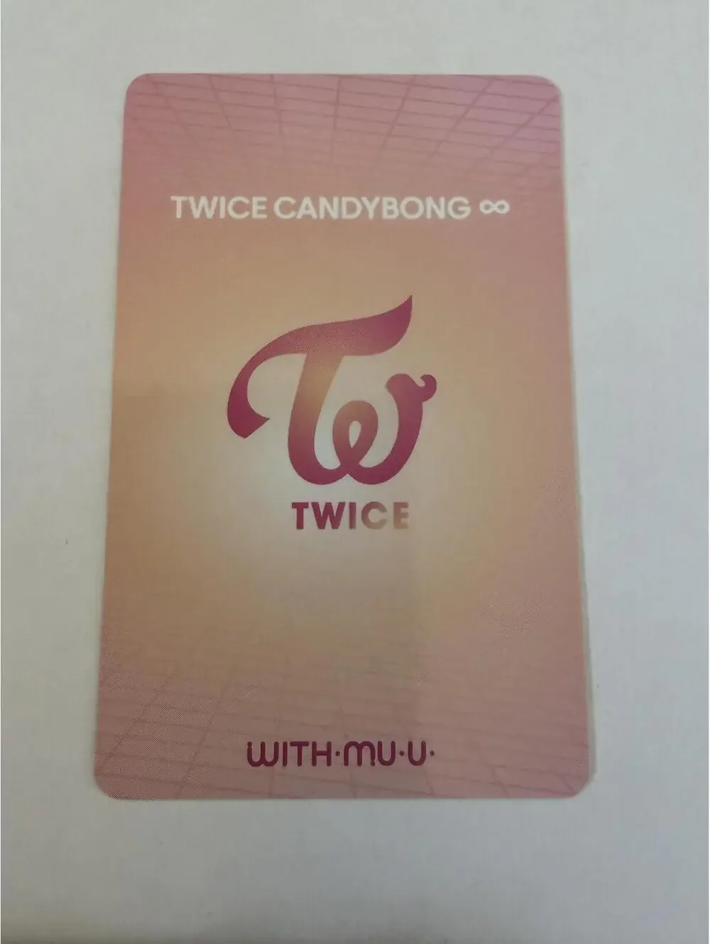 Twice Tzuyu CANDYBONG Withmuu POB Photocard